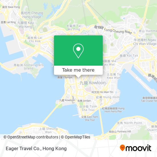 Eager Travel Co. map