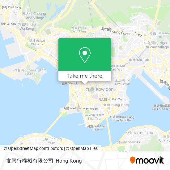 友興行機械有限公司 map