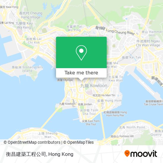 衡昌建築工程公司 map