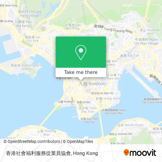 香港社會福利服務從業員協會 map
