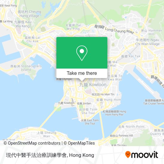 現代中醫手法治療訓練學會地圖