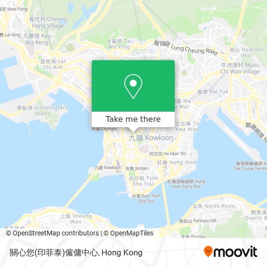 關心您(印菲泰)僱傭中心 map