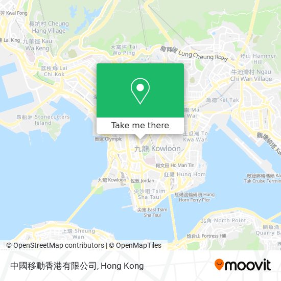 中國移動香港有限公司地圖