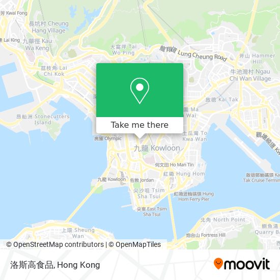 洛斯高食品 map