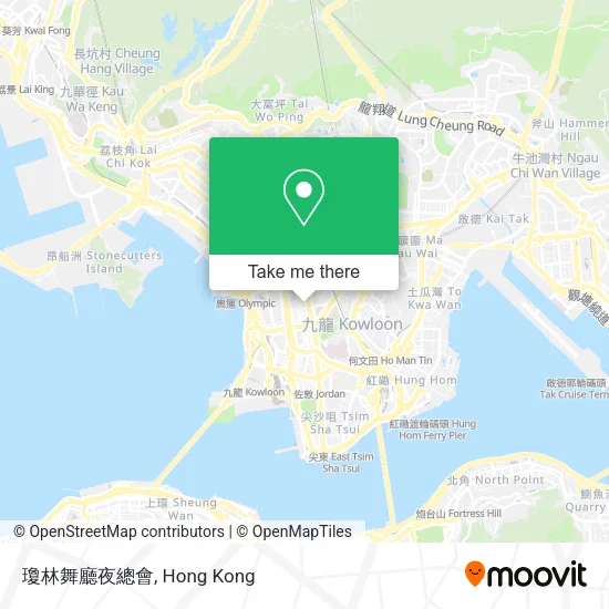 瓊林舞廳夜總會地圖