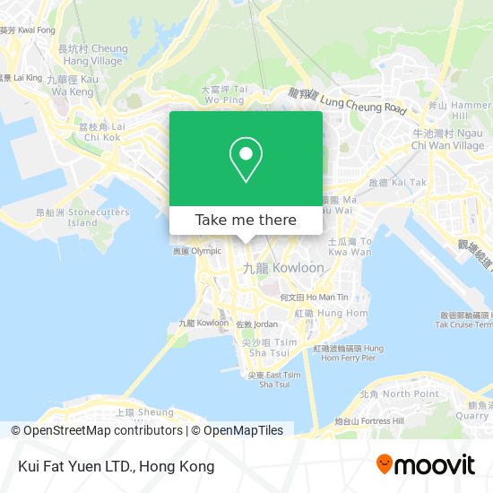 Kui Fat Yuen LTD.地圖