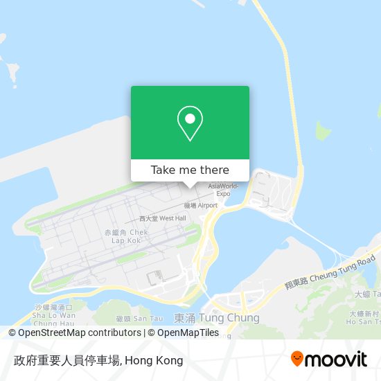 政府重要人員停車場 map