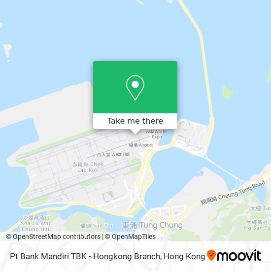 Pt Bank Mandiri TBK - Hongkong Branch map