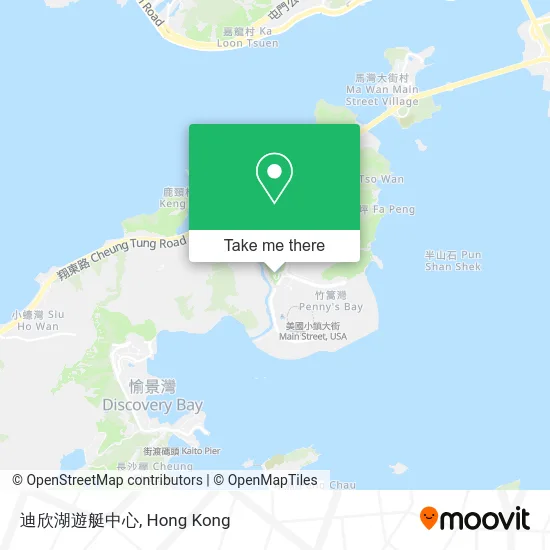 迪欣湖遊艇中心 map