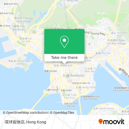 環球寵物店 map