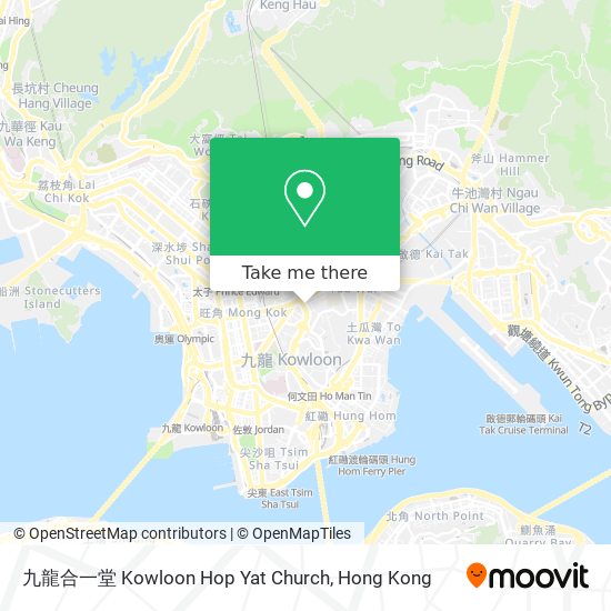 九龍合一堂 Kowloon Hop Yat Church map