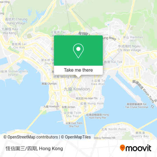 恆信園三/四期地圖