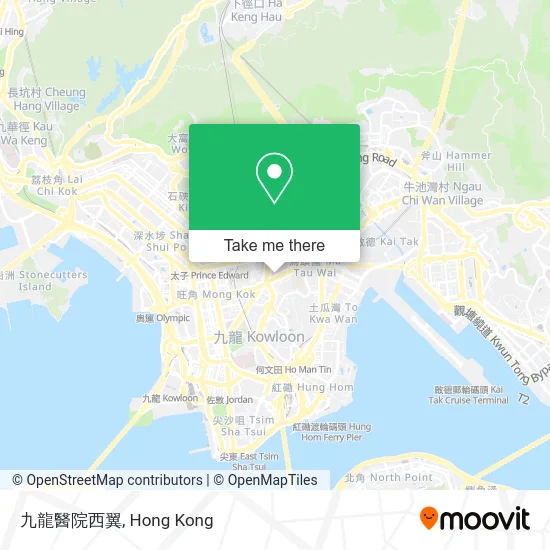 九龍醫院西翼 map