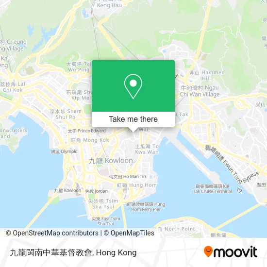 九龍閩南中華基督教會地圖