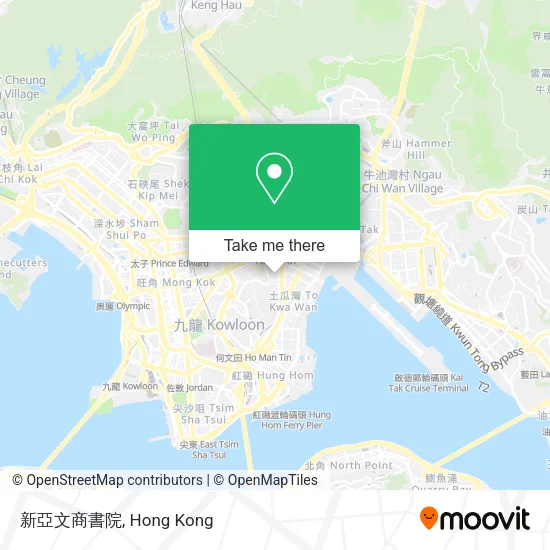 新亞文商書院 map