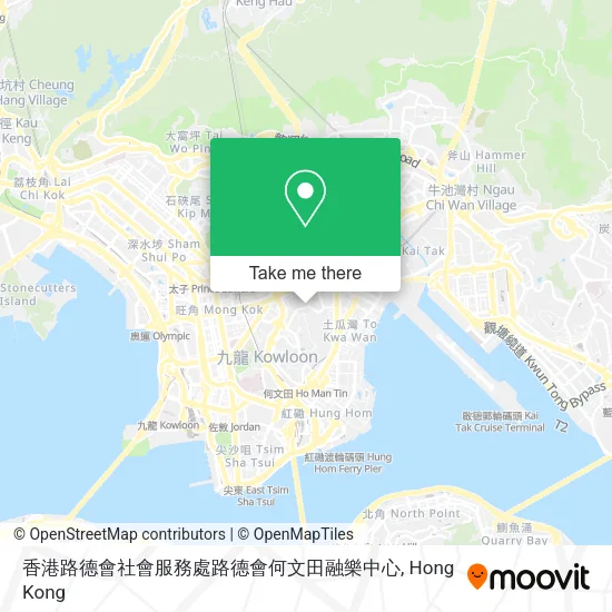 香港路德會社會服務處路德會何文田融樂中心地圖
