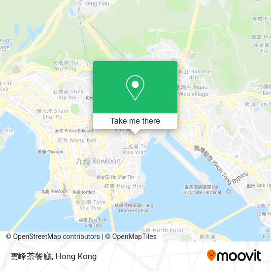 雲峰茶餐廳 map