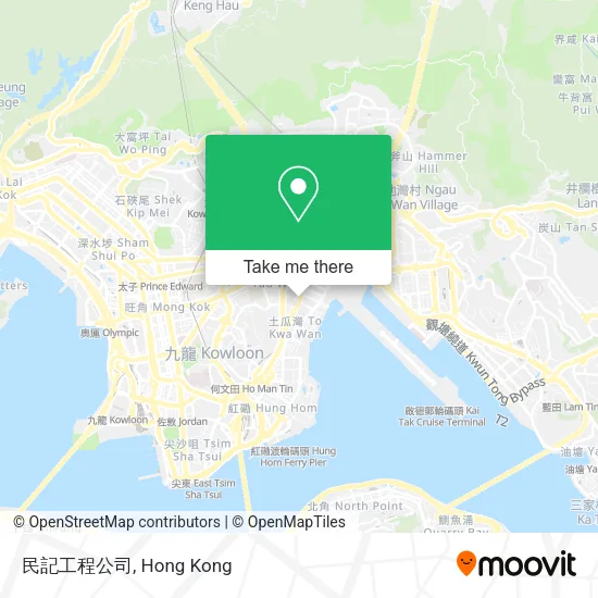 民記工程公司地圖