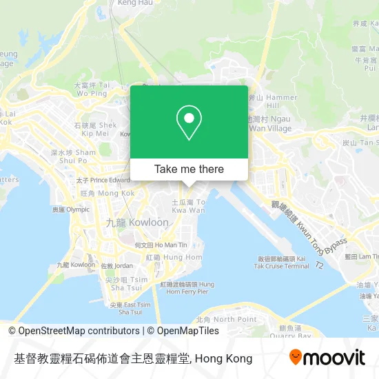 基督教靈糧石碣佈道會主恩靈糧堂地圖