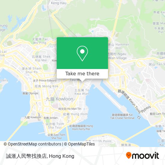 誠滙人民幣找換店 map