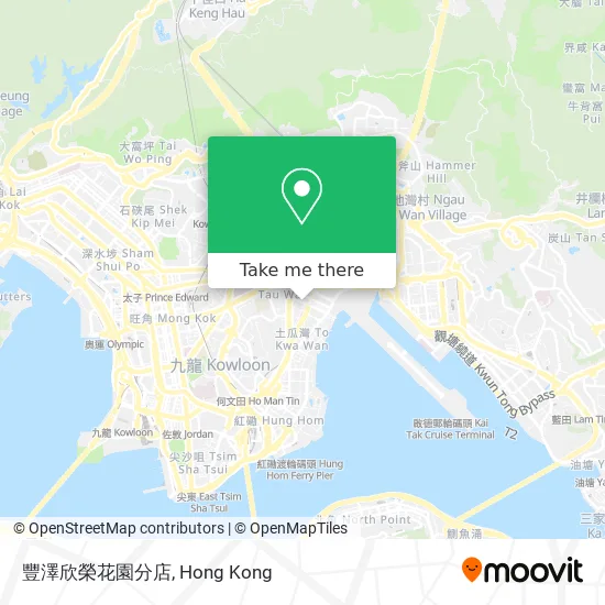 豐澤欣榮花園分店地圖