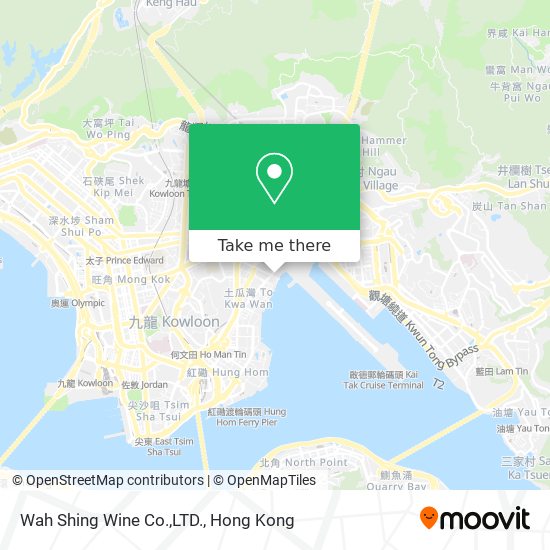 Wah Shing Wine Co.,LTD. map