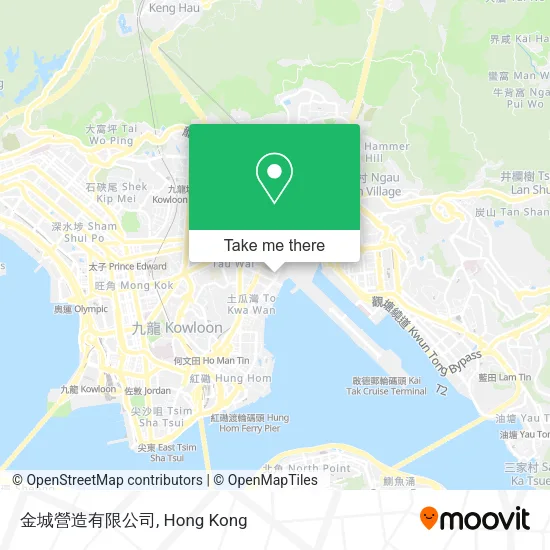 金城營造有限公司地圖