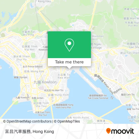 富昌汽車服務地圖