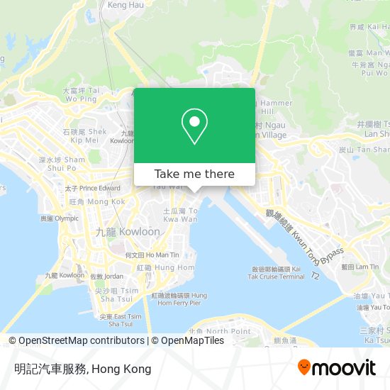 明記汽車服務地圖