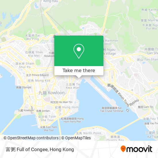 富粥 Full of Congee map