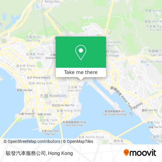 駿發汽車服務公司 map