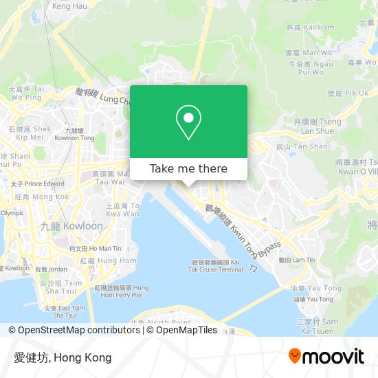 愛健坊地圖