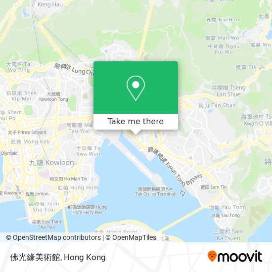 佛光緣美術館地圖
