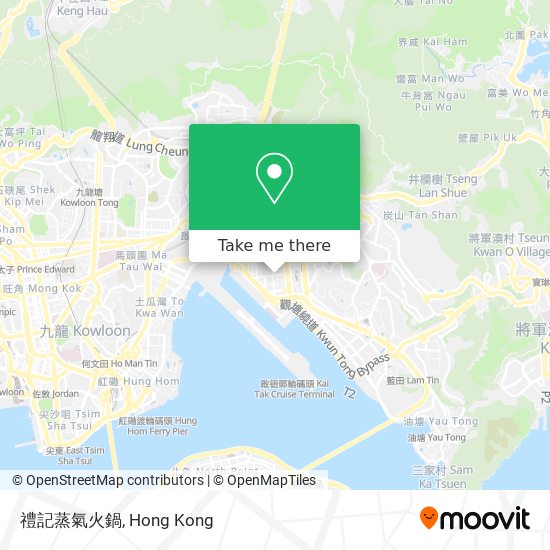禮記蒸氣火鍋 map