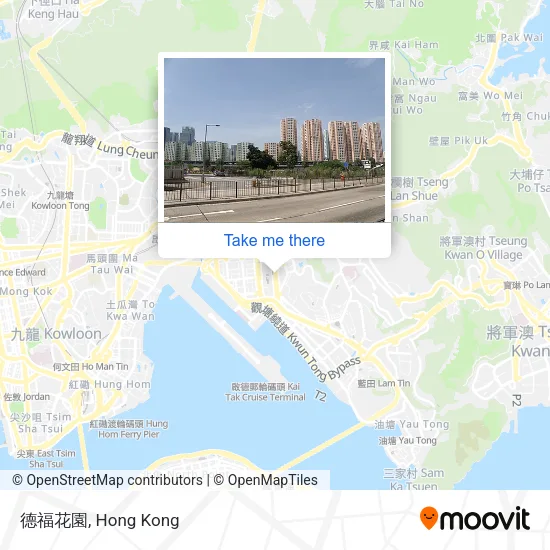 德福花園地圖