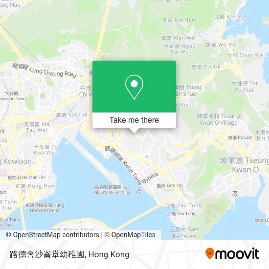 路德會沙崙堂幼稚園地圖