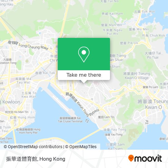 振華道體育館地圖