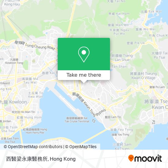 西醫梁永康醫務所 map
