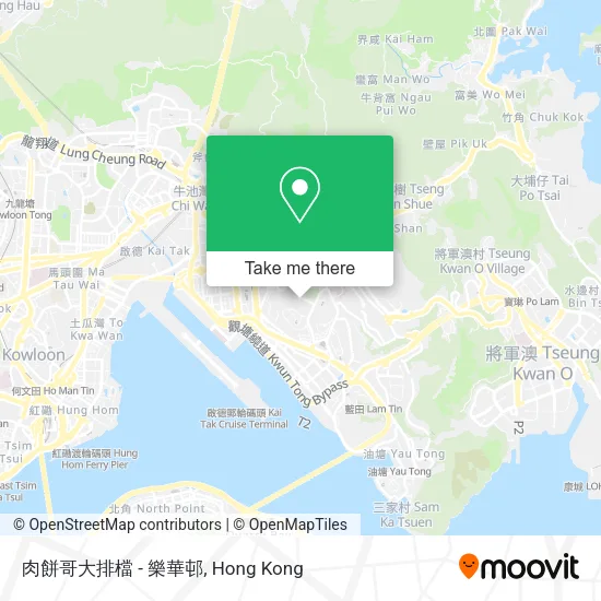 肉餅哥大排檔 - 樂華邨地圖