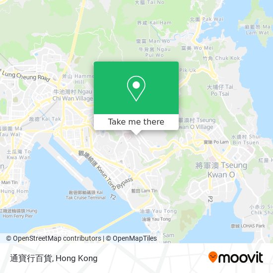 通寶行百貨地圖