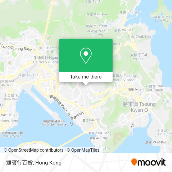通寶行百貨地圖