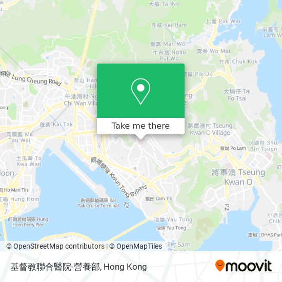 基督教聯合醫院-營養部 map