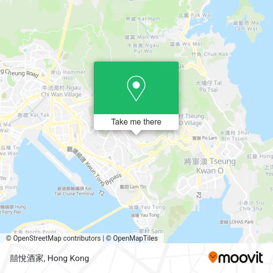 囍悅酒家 map