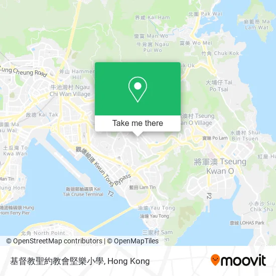 基督教聖約教會堅樂小學 map