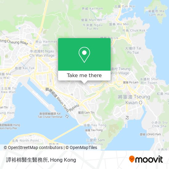 譚裕棉醫生醫務所 map