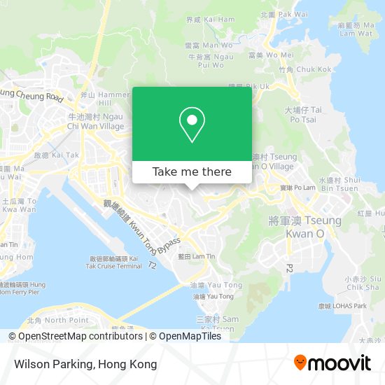 Wilson Parking map