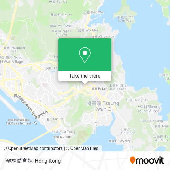 翠林體育館地圖
