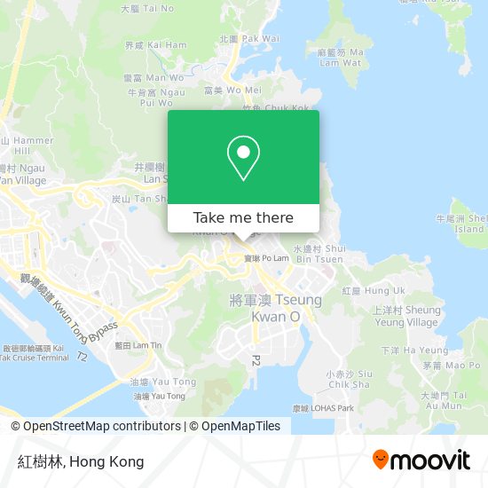 紅樹林 map