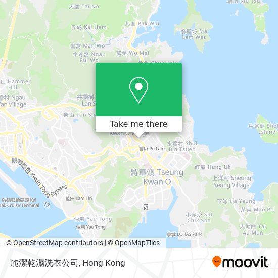 麗潔乾濕洗衣公司 map