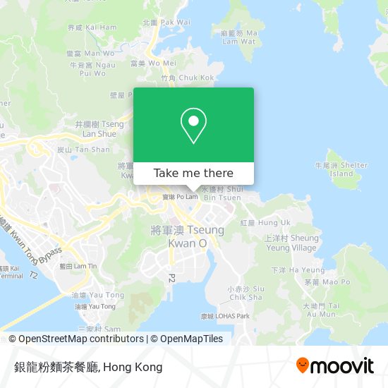 銀龍粉麵茶餐廳 map